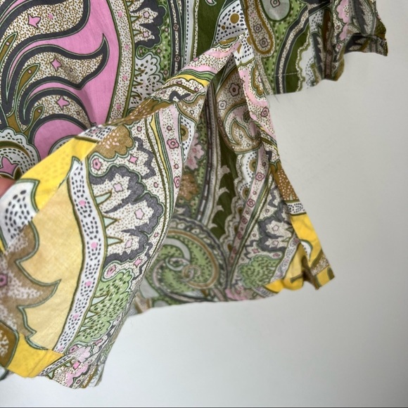 J. McLaughlin Boho Cotton Tunic Size 4 - Picture 4 of 8